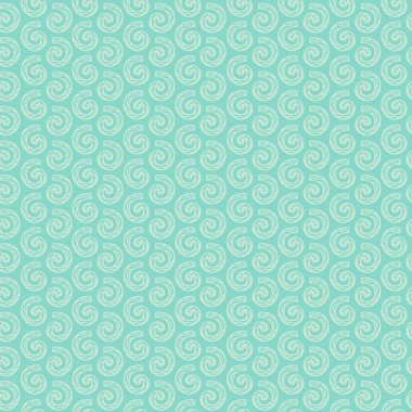 Mavi Dikişsiz soyut geometrik desen