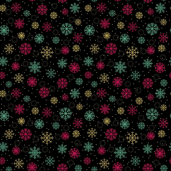 Decorative colorful seamless pattern — Stock Vector