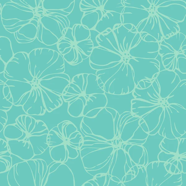 Seamless floral pattern — Stock Vector