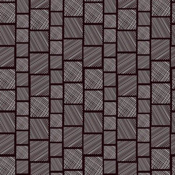 Bezešvé lineární textura s čtverečky — Stockový vektor