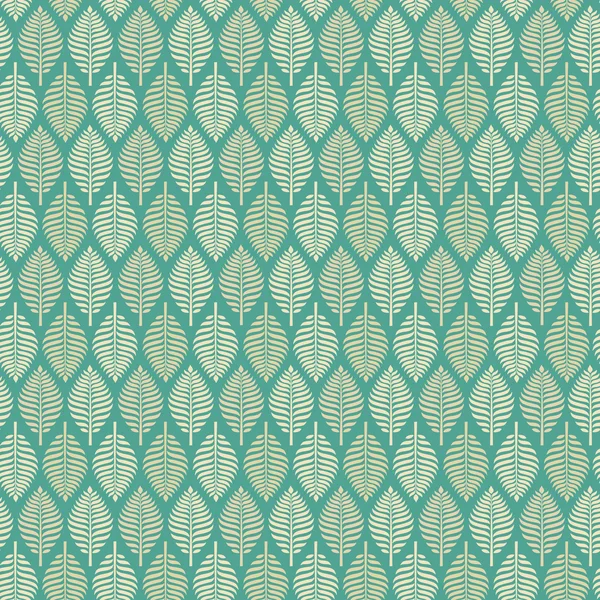 Элегантная декоративная бесшовная текстура листа — стоковый вектор