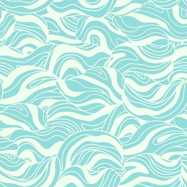 Delicado patrón abstracto sin costura azul — Vector de stock