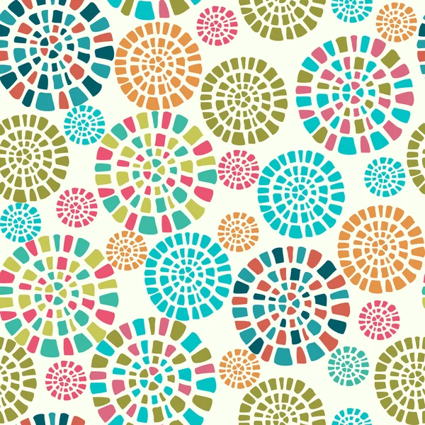 Textura inconsútil de verano colorido — Vector de stock