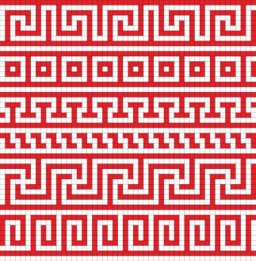 Şenlikli İskandinav süsü. Şık kış kıyafetleri için parlak tekstil ürünleri. Noel kusursuz örgü deseni.