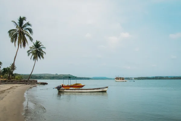 India Spiaggia di Goa mare naturale — Foto Stock