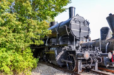 Tarihi Avusturya Buhar için restorasyon bekleyen motoru Wien müzesinde