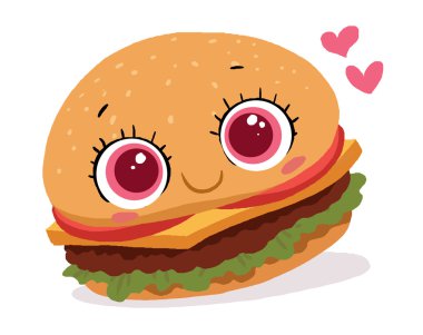 şirin burger çizgi film