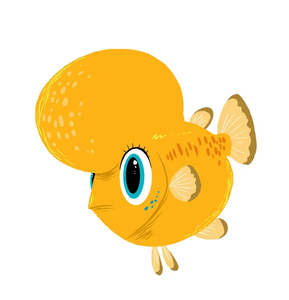 Le poisson de corne de fleur de croisement — Photo