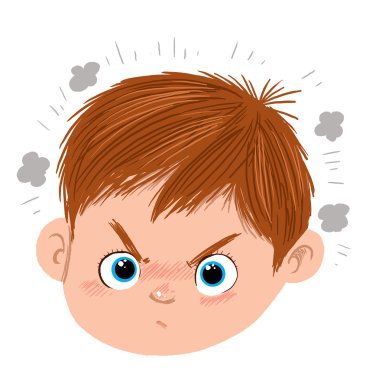 şirin kızgın çocuk