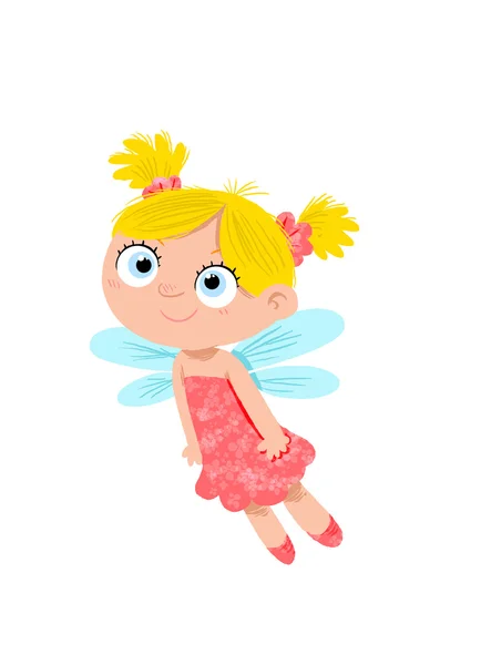 Little cartoon fairy — Stock Photo, Image