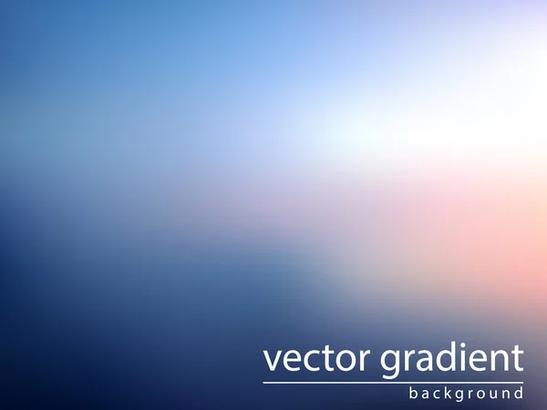 Vector gradient background — Stock Vector