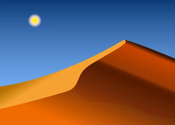 背景の抽象的な砂漠 — ストックベクタ