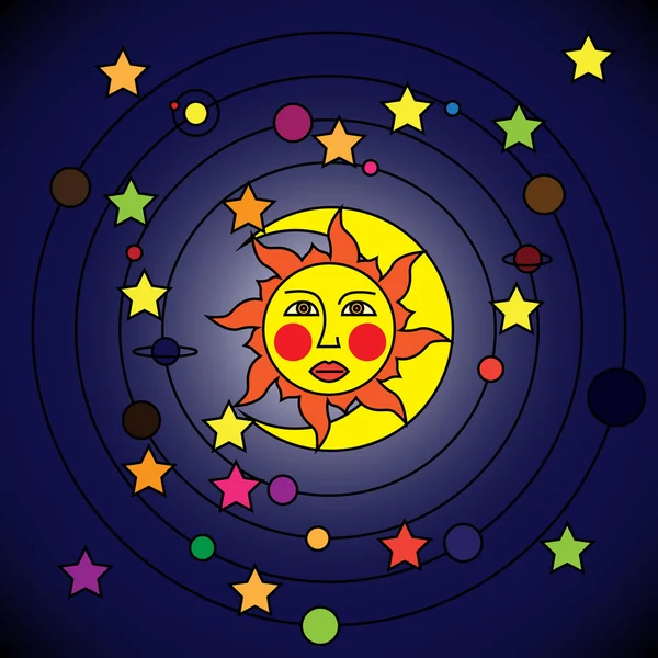 Ηλιακό σύστημα — Διανυσματικό Αρχείο