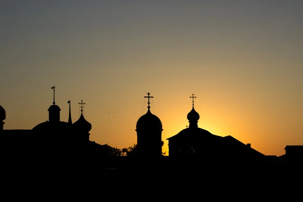Святої Трійці і Святого Сергієва лавра, Схід сонця — стокове фото