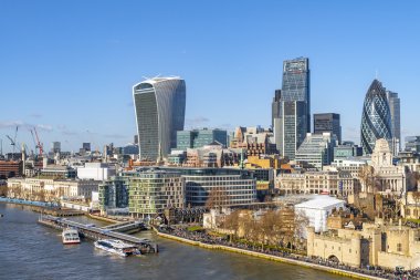 Tower Bridge şehir, Londra'dan