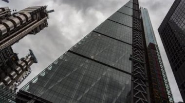 Londra - 19 Ağustos 2015: Zaman atlamalı Leadenhall bina, Londra