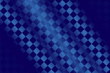 Soyut mavi elmas pankart arkaplanı.