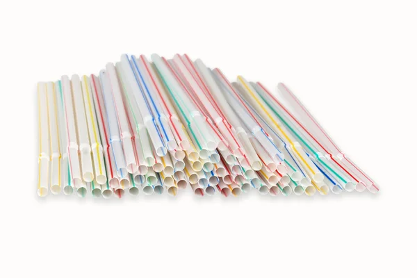 Plastic straws — Stock Photo, Image