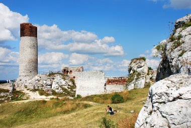 Olsztyn kale kalıntıları