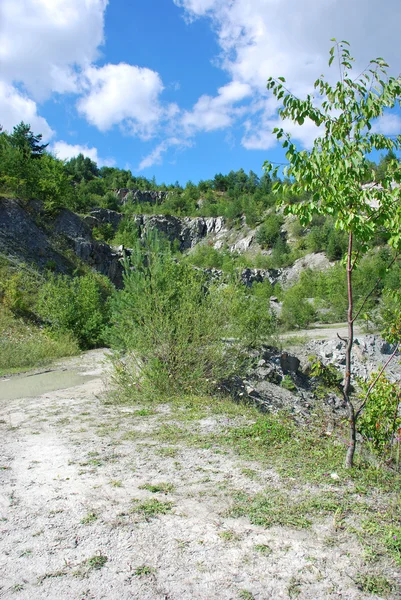 Quarry under Koziniec — Stock Photo, Image