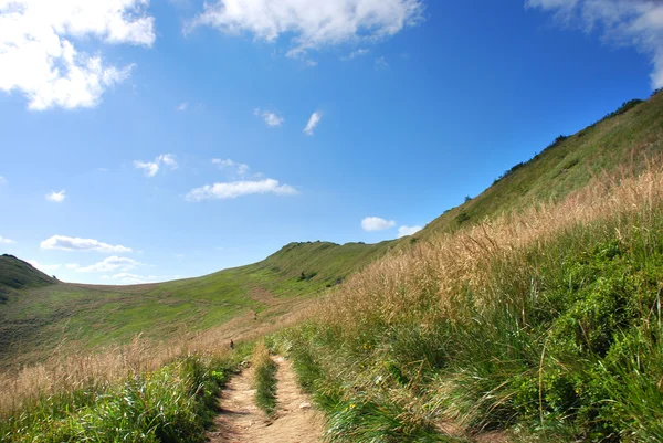 Polonina Wetlinska Bieszczady 山 — 图库照片