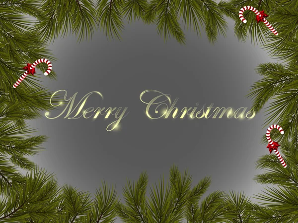 parlak renkli Merry Christmas