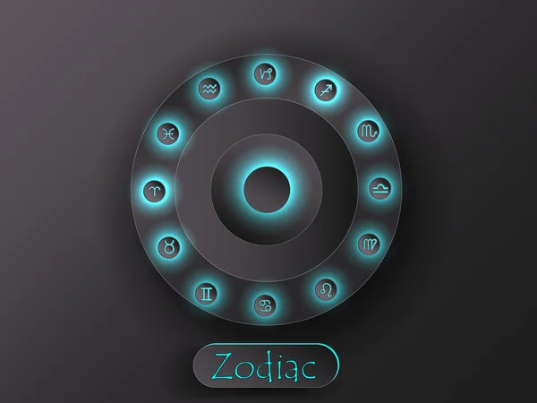 arka planda astrolojik semboller