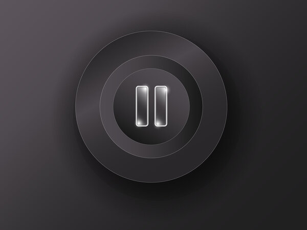 button on the gray background