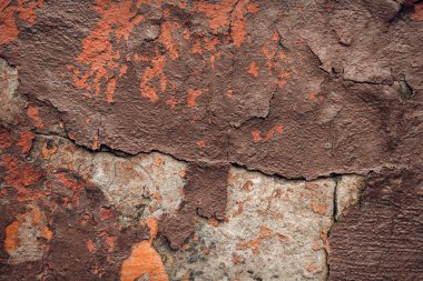 Soyulması boya duvar sorunsuz doku üzerinde. Renkli arka plan 