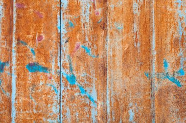 Soyut aşınmış renkli grunge arka plan demir paslı sanatsal