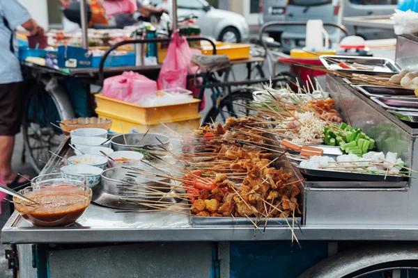 Puesto de vapor Lok-Lok en el Kimberly Street Market, Penang —  Fotos de Stock