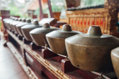 Geleneksel Bali müzik aletleri, Ubud, Bali