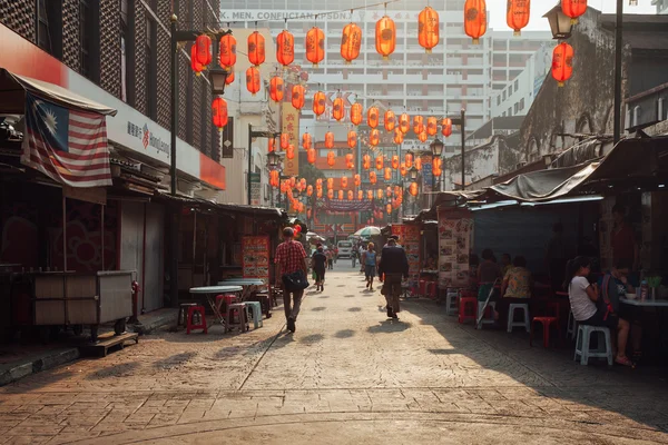 Sabah Çin mahallesinde, Kuala Lumpur, Malezya — Stok fotoğraf