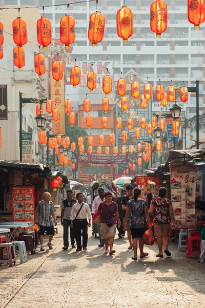 Matin à Chinatown, Kuala Lumpur, Malaisie — Photo