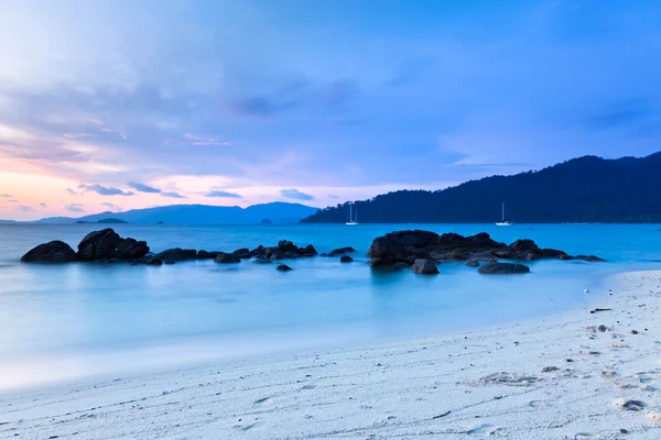 在泰国的海滨日落 — 图库照片