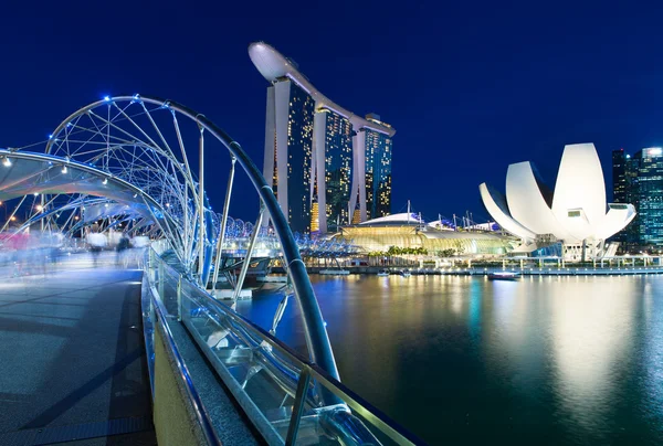 Marina Bay area, Singapore. — Stock Photo, Image