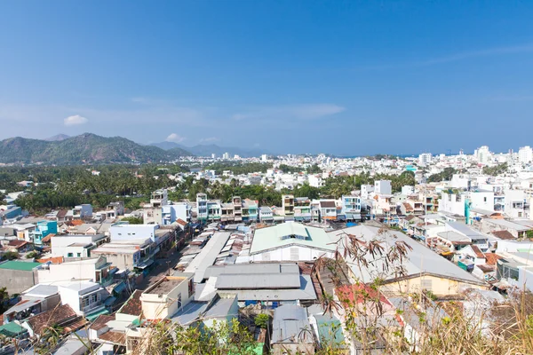 Aerial view over Nha Trang city, Vietnam — Stock Photo, Image