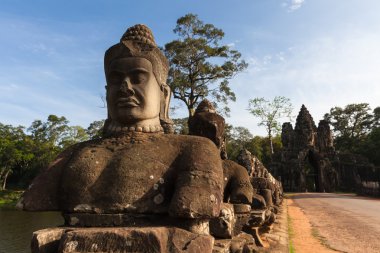 Girişinde Angkor Thom, Cambodia
