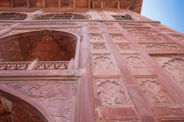 Architecture of the Red Fort in Delhi, India — Stock Photo, Image