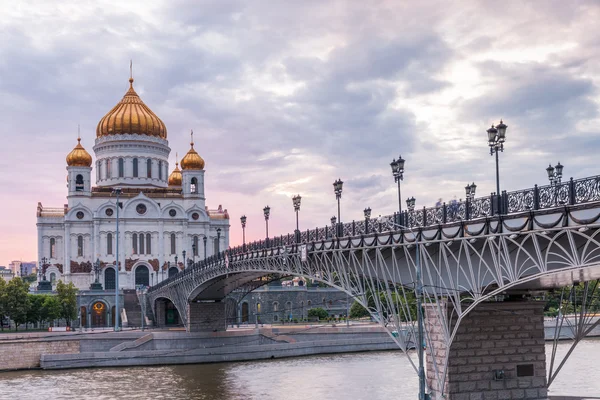 Catedral de Cristo Salvador, Moscou, Rússia — Fotografia de Stock