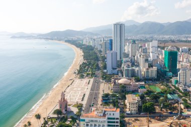 Nha Trang kenti panoramik gündüz