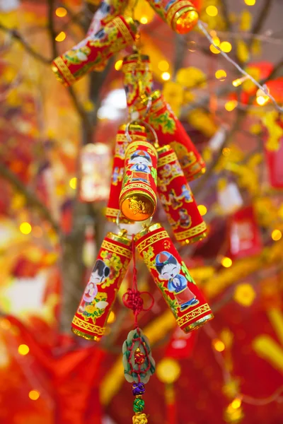 Chinese Lunar New Year ot Tet decorations — Stock Photo, Image