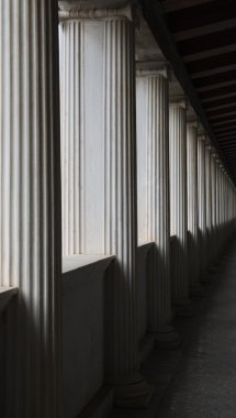 Perspektif sütun attalos stoası