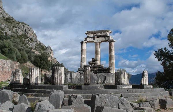 Santuário de Athena em Delphi — Fotografia de Stock
