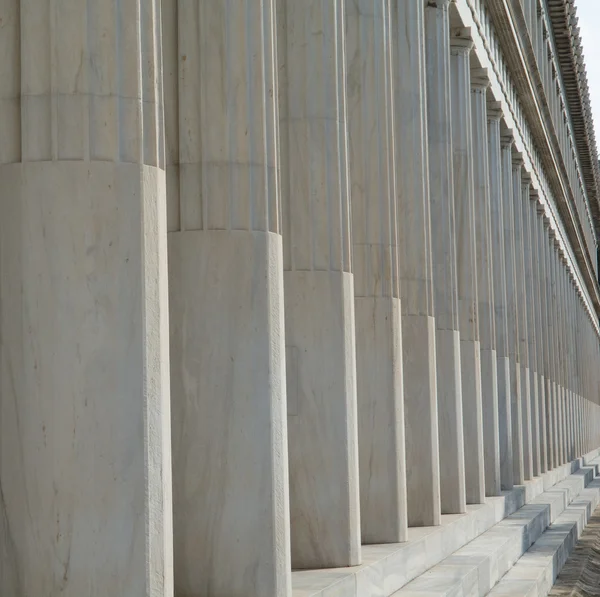 Colonnade en stoa de Attalos — Foto de Stock