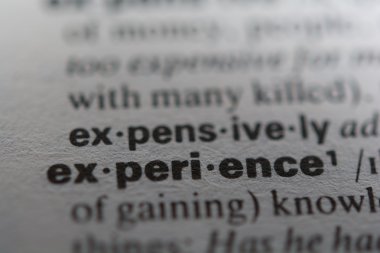 Kelime deneyim tanımı