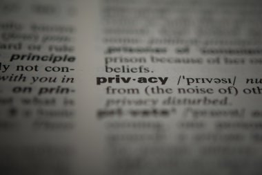 Word gizlilik tanımı