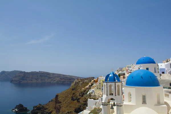 Vackra resmål, Santorini, Oia, Grekland — Stockfoto