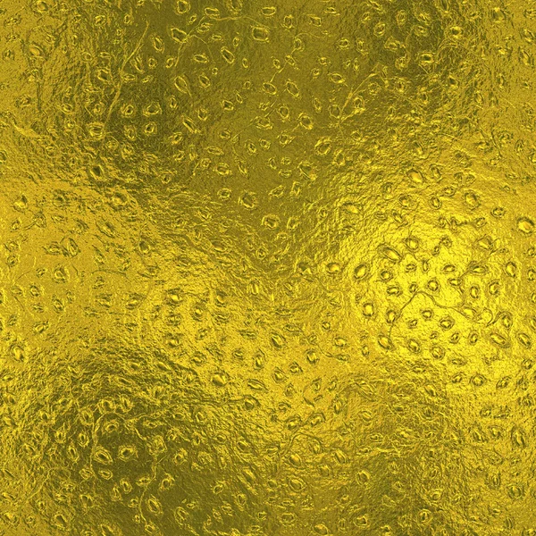 Golden Foil shiny and bright Seamless Texture — Stock Photo, Image