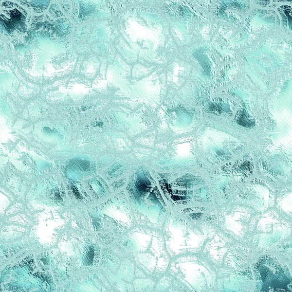 Bevroren ijs naadloze en tegelbaar achtergrondstructuur — Stockfoto